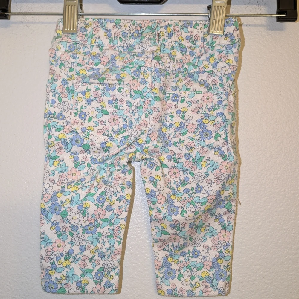 Carter's Floral Pants Baby Girls Size 3 Months